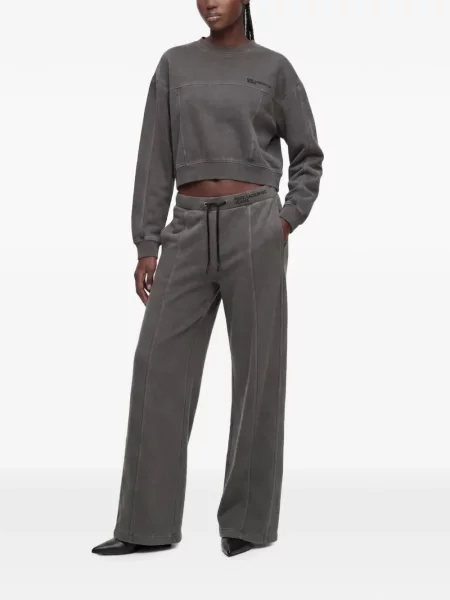 Αθλητικά παντελόνια Karl Lagerfeld Jeans γκρι