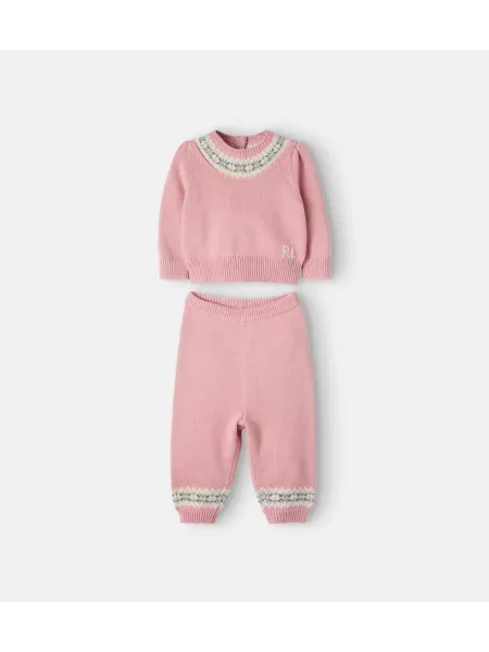 Gyerek nadrág Polo Ralph Lauren rózsaszín