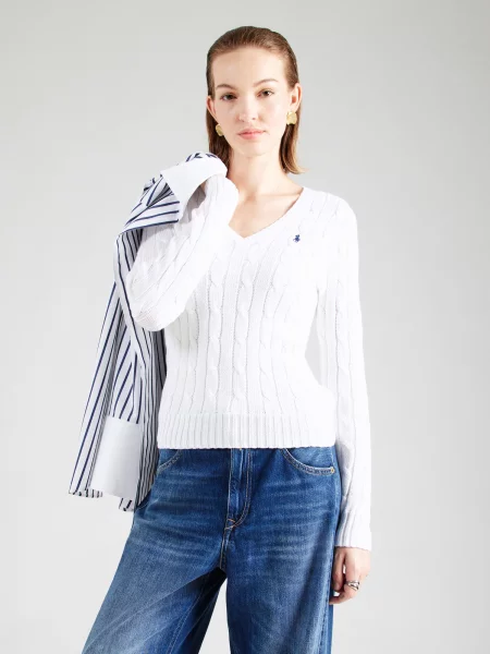 Polo Ralph Lauren Pulover alb