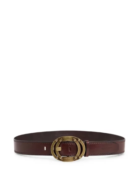 Cu centură curea Dsquared2 cu cataramă maro