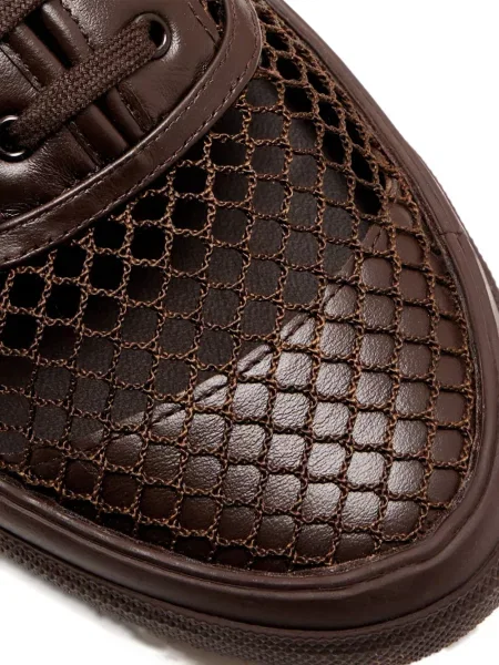 Sneakerși Aquazzura plasă maro