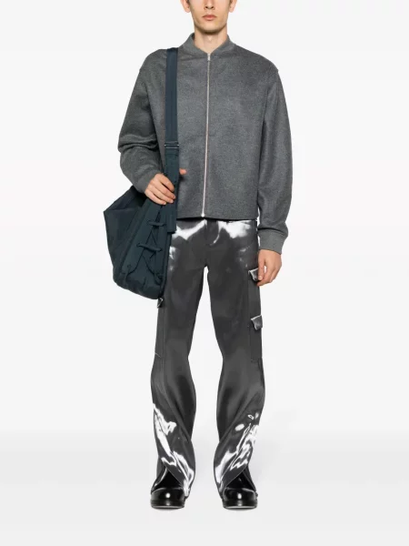 Vilnonė bomber striukė Jil Sander pilka