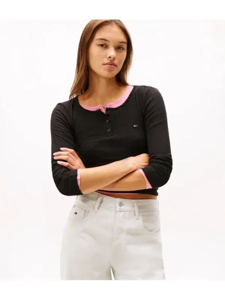 Tommy Jeans Tricou negru