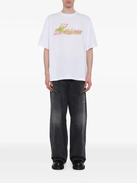 Tricou We11done cu imagine alb