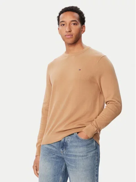 Tommy Hilfiger Пуловер Essential Ssnl бежов