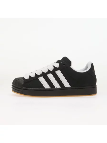 Παπούτσια adidas Superstar ST Kids Core Black/ Ftwr White/ Gum 3 4 λευκό