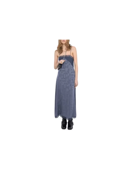 Sukienka Zadig & Voltaire niebieska