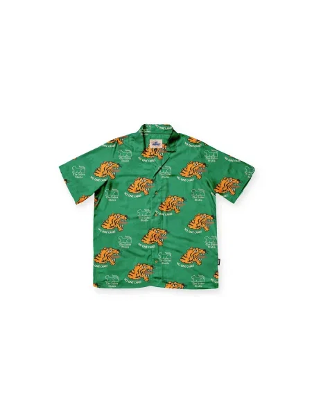 The Dudes No one cares pattern Hawaiian Shirt Mężczyźni Koszula The Dudes Wielobarwny Size: M