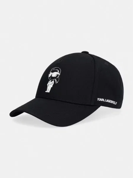 Karl Lagerfeld șapcă pentru bărbați din negru