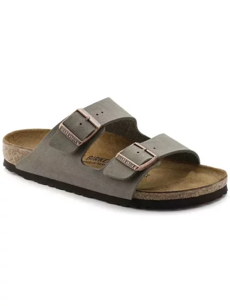 Birkenstock Klapki Arizona Bs szary