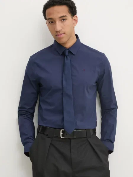 Srajca Tommy Jeans modra
