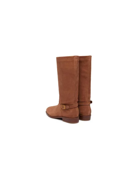 Čižmy MICHAEL Michael Kors Harleigh Mid hnedá