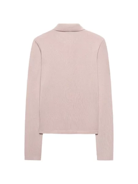 Cardigan Shanghai Tang de mătase roz