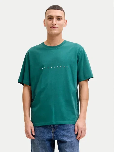 Тениска Jack & Jones зелено