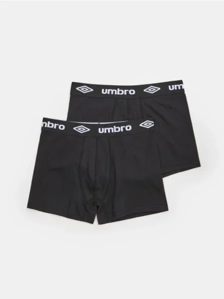 Sinsay Bokserki Classic 2 pack Umbro czarny