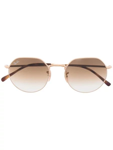 Ochelari de soare Ray-ban cu gradient auriu