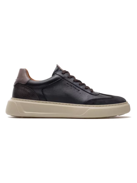 Sneakersy Ambitious skórzane niebieskie