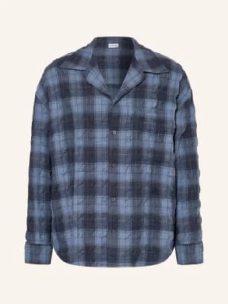 Loewe Košile Comfort Fit tmavě / fialová / tmavě modrá