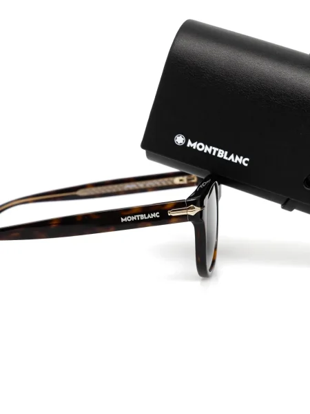 Saulės akiniai Mont Blanc Eyewear ruda