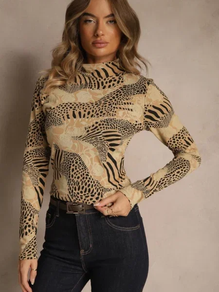 Bluză Unalla Maro bej