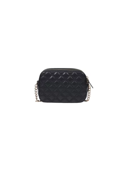 Torebka crossbody Guess skórzana czarna