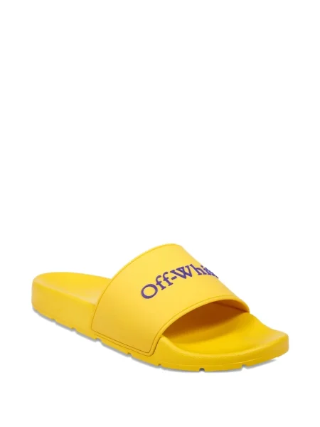 Papuci Off-white alb