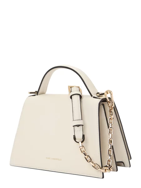 Geanta crossbody Karl Lagerfeld din piele bej