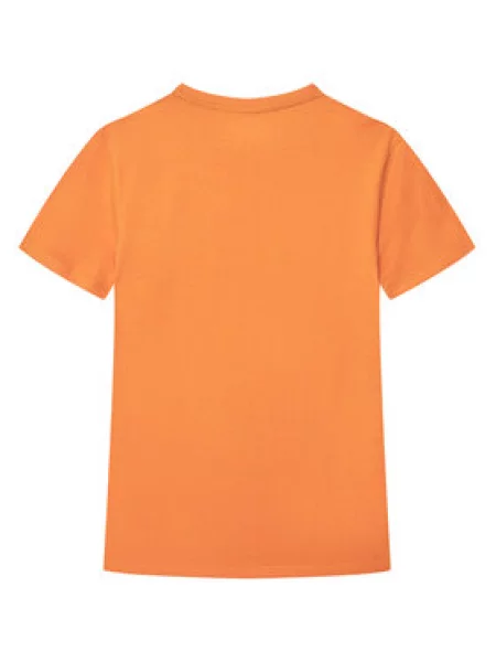 Dětské tričko Guess oranžové