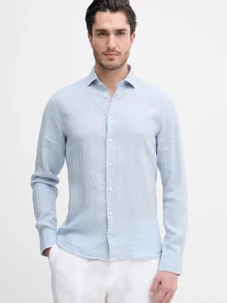 Льняная рубашка Hackett London