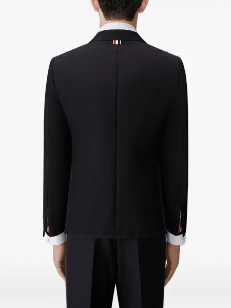 Sacou Thom Browne de lână negru