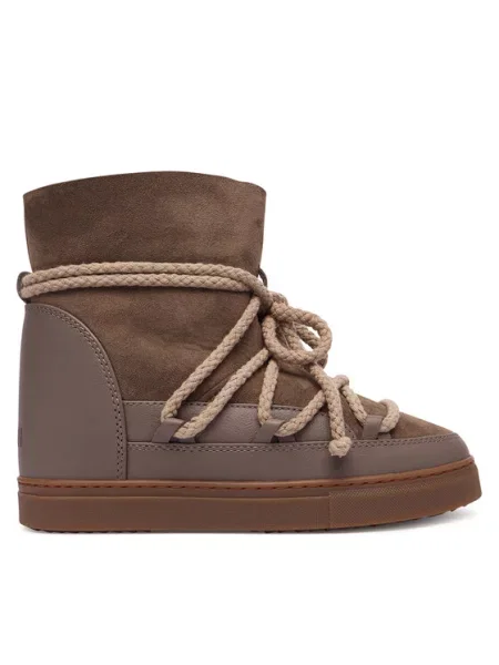 Inuikii Μπότες Χιονιού Classic Wedge καφέ