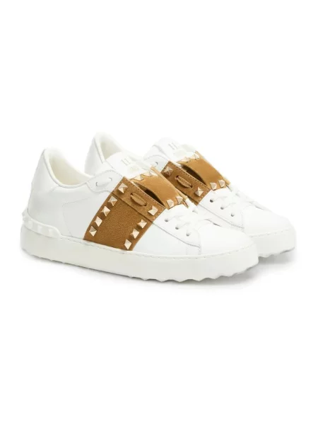 Sneakersy Valentino skórzane białe