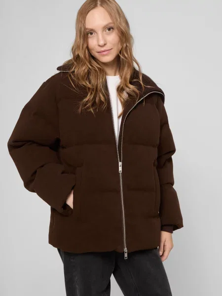 Пуховик Prpy коричневий