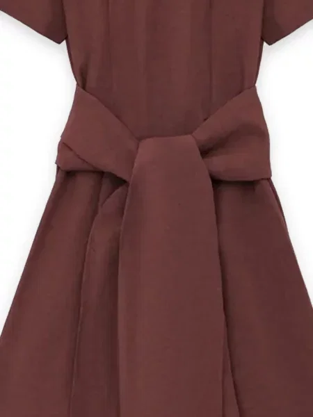 Rochie mini Loewe de costum maro