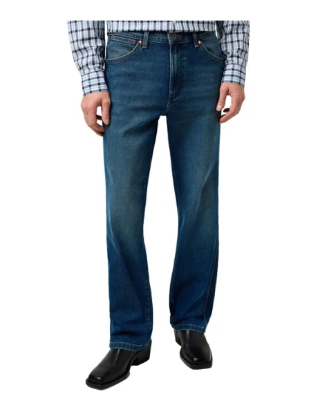 WRANGLER Jeans denim albastru