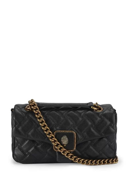 Geanta de piele Kurt Geiger London din piele negru