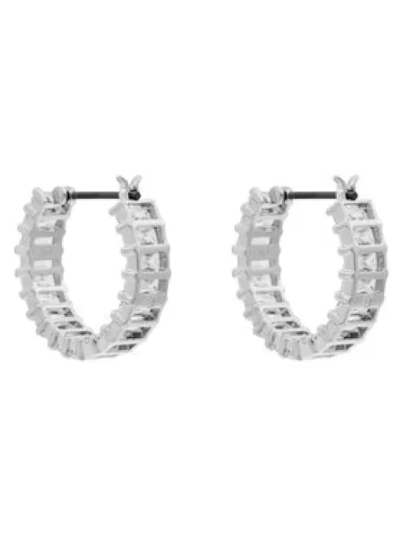 Swarovski fülbevaló MATRIX ezüstszínű