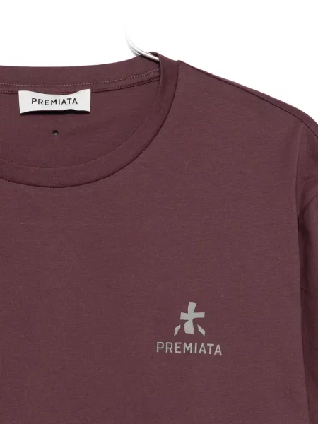 Тениска Premiata с принт червено