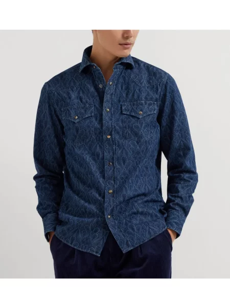 Farmering Brunello Cucinelli kék