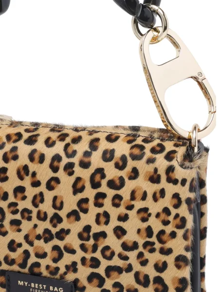 Geantă My Best Bag cu imagine cu model leopard