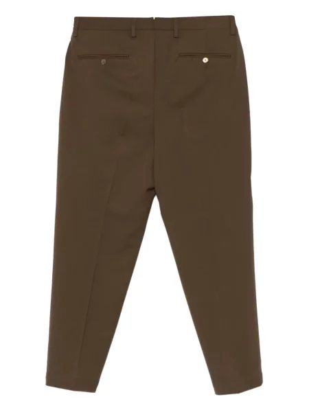Pantaloni Briglia 1949 plisate maro
