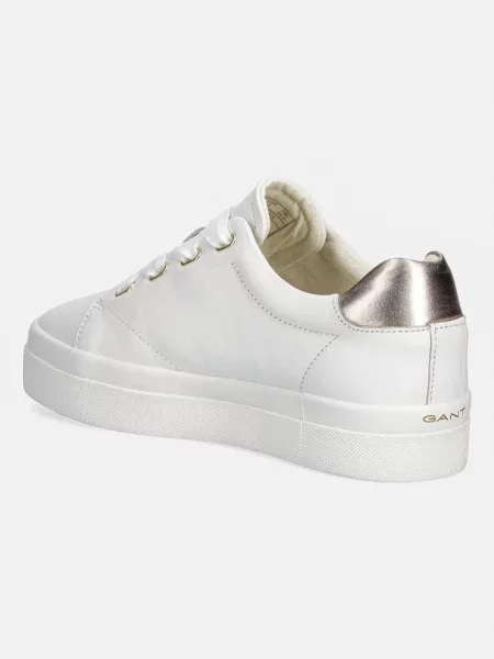 Gant sneakers din piele Avona alb