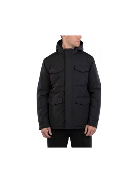 Parka Karl Lagerfeld z kapturem czarna