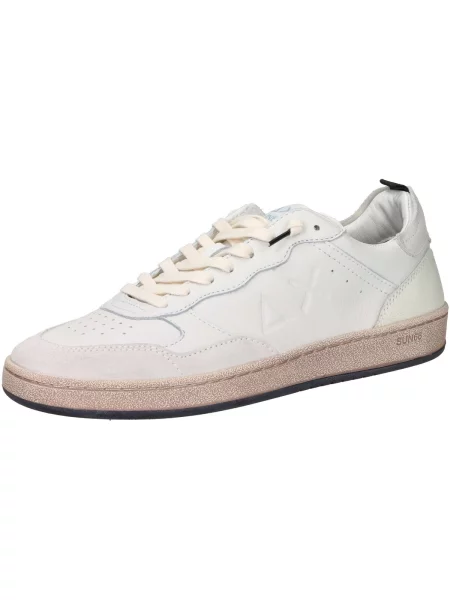 Pantofi Sun68 alb