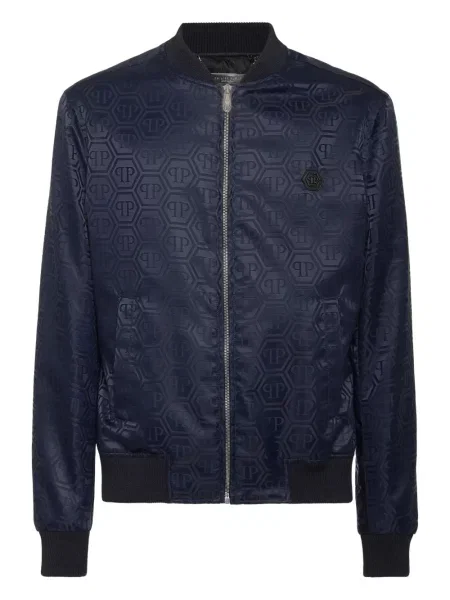 Geacă bomber Philipp Plein albastru