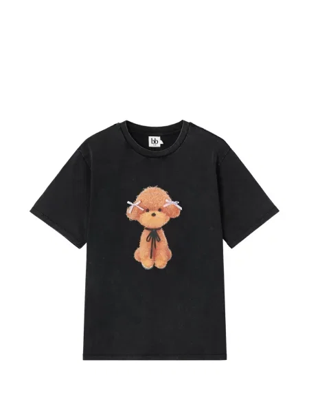 Koszulka B+ab z nadrukiem szara