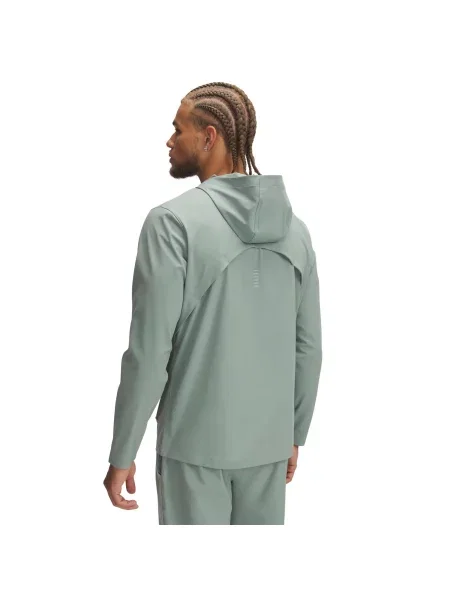 Bluza z kapturem Under Armour OutRun The Storm zielona