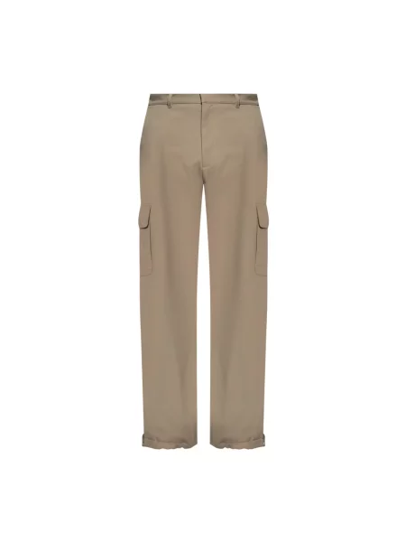 Spodnie cargo Off-white casual białe