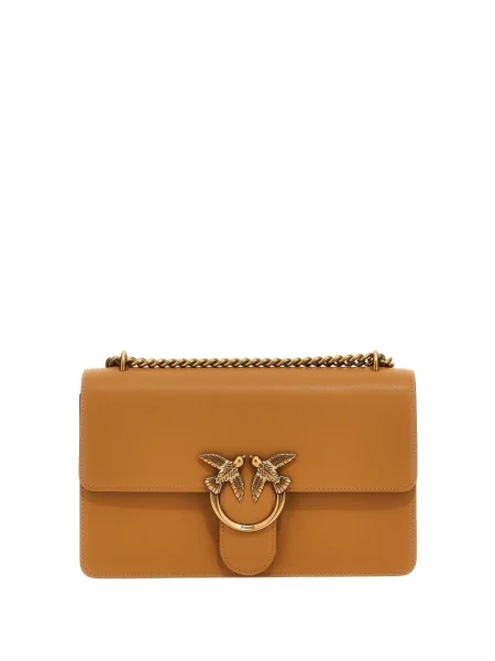 Torebka crossbody Pinko brązowa