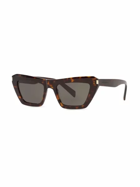 Okulary przeciwsłoneczne Saint Laurent Eyewear brązowe